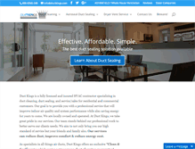 Tablet Screenshot of ductkings.com